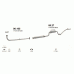 Глушитель Daihatsu Cuore 0.8  kat.  03/90 - 07/94
