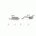 Глушитель Chrysler Voyager 3.3iLE 4x4 AWD 6V  92-
