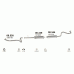Глушитель Ford Transit 94-96 2.5TD SWB 2835
