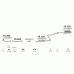 Глушитель Nissan Sunny 90-96 N14 1.4 3D kat
