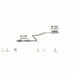 Глушитель Nissan Sunny 90-96 N14 1.4 3D kat
