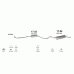 Глушитель Opel Ascona C 81-88 1.3S/1.6S
