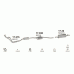 Глушитель Opel Omega A 2.0-2.4i kat  86-94
.