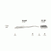 Глушитель Peugeot 406 1.9-2.1TD sedan  96-
