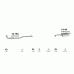 Глушитель Mitsubishi Galant 88-92 1.8/1.8i/2.0i kat
